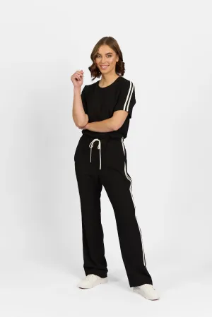 Universal Jumpsuit - Black/Off White