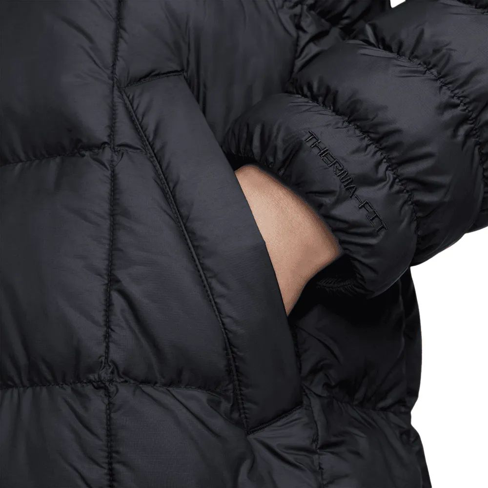 W NSW Swoosh Puffer PrimaLoft® Therma-FIT Oversized Parka 'Black'