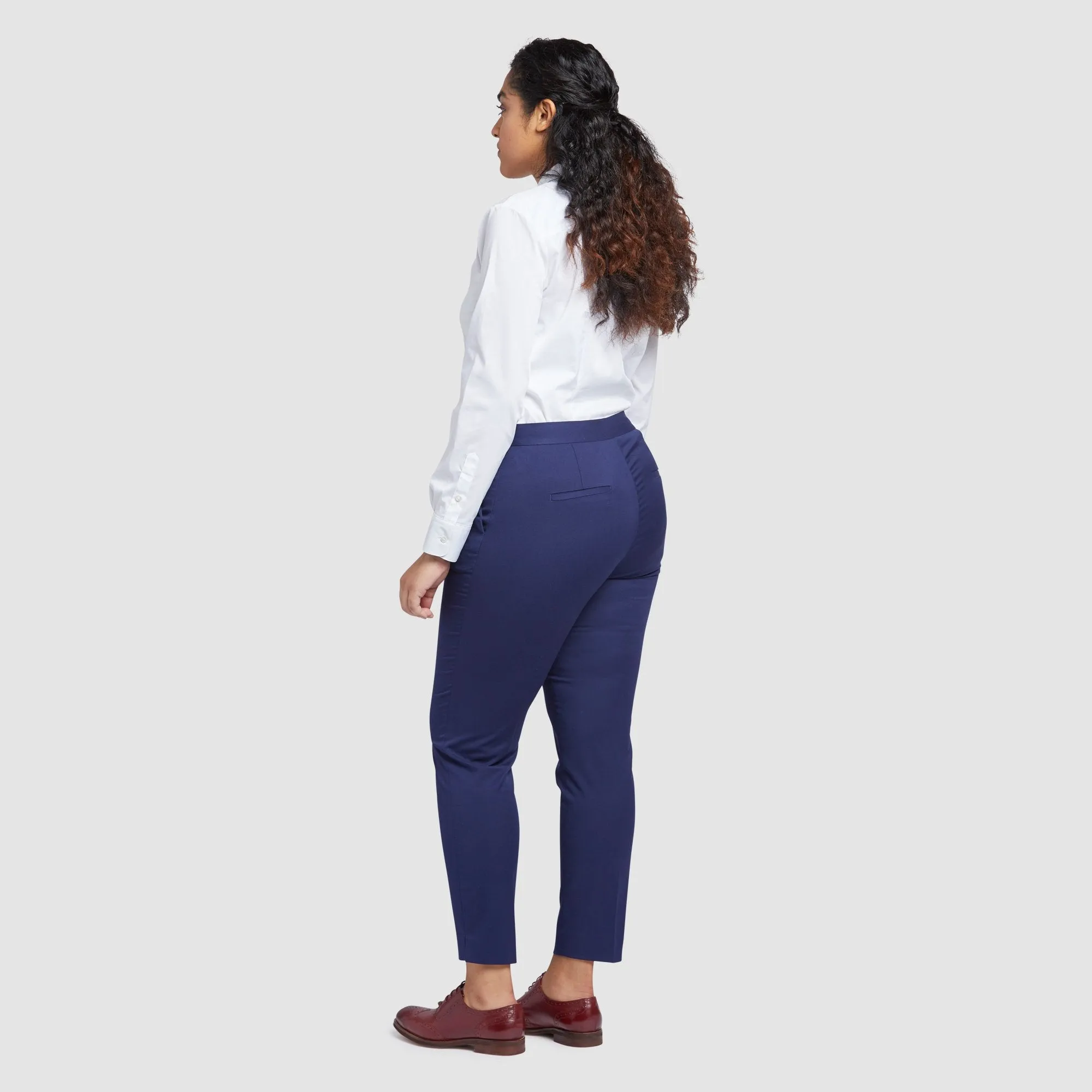 Women's Brilliant Blue Suit Pants