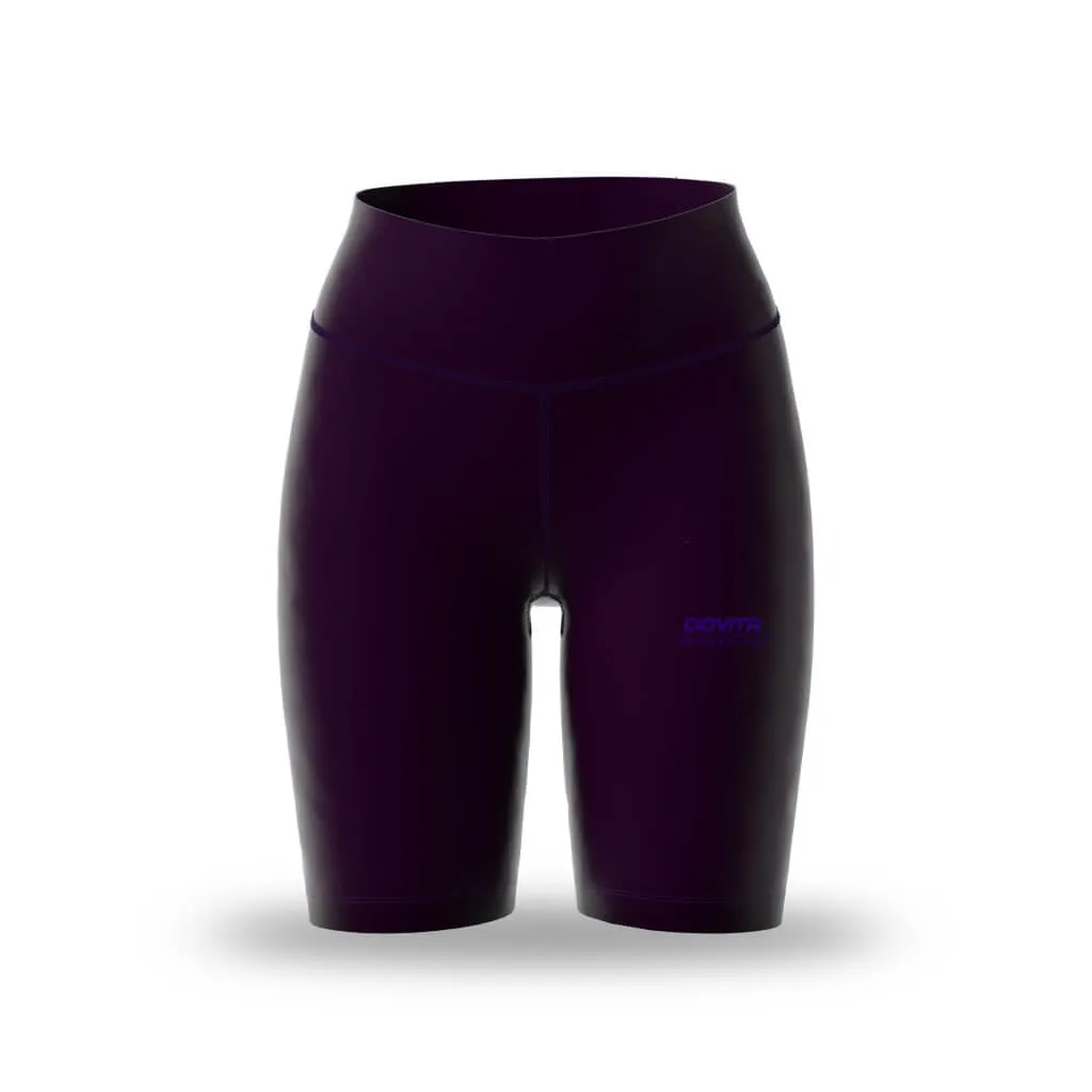 Women's Supremo Short Training Tights (Plum)