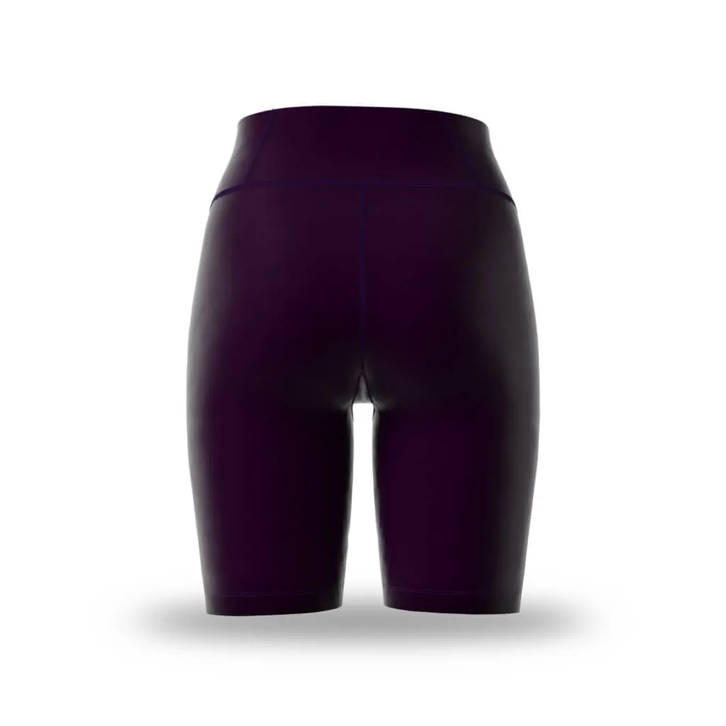 Women's Supremo Short Training Tights (Plum)