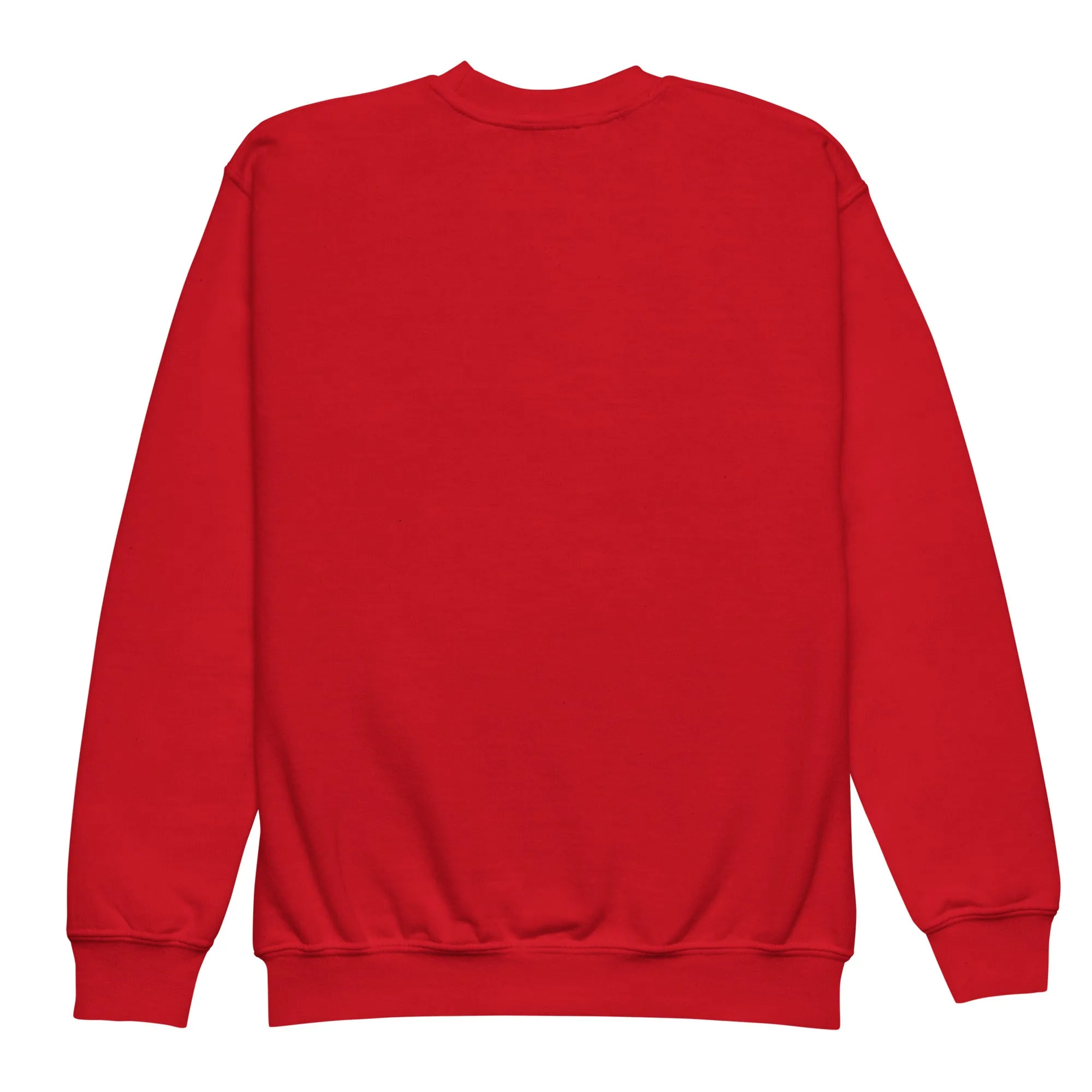 Youth Crewneck Sweatshirt Just a Bit Scary